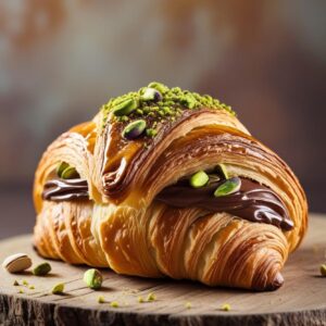 Croissant Pistacho y Nutella