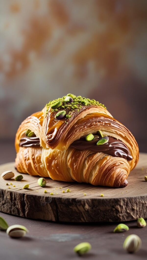 Croissant Pistacho y Nutella
